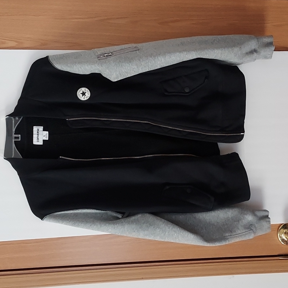 A converse men's sweat jacket